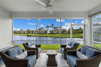 Enjoy breathtaking panoramic lake and golf course views of on Windstar on Naples Bay in Florida - for sale on GolfHomes.com, golf home, golf lot