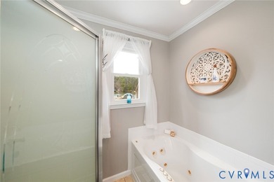 Embrace the art of waterfront living in this timeless retreat on Indian Creek Yacht and Country Club in Virginia - for sale on GolfHomes.com, golf home, golf lot