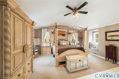 Embrace the art of waterfront living in this timeless retreat on Indian Creek Yacht and Country Club in Virginia - for sale on GolfHomes.com, golf home, golf lot