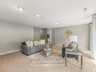 Experience serene living in this beautiful end-unit townhome on Bountiful Ridge Golf Course in Utah - for sale on GolfHomes.com, golf home, golf lot