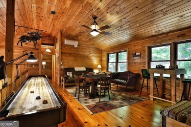 Welcome to this rare 4 bedroom, 3 1/2 bath LOG CABIN find in an on Bent Tree Golf Course in Georgia - for sale on GolfHomes.com, golf home, golf lot