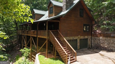 Welcome to this rare 4 bedroom, 3 1/2 bath LOG CABIN find in an on Bent Tree Golf Course in Georgia - for sale on GolfHomes.com, golf home, golf lot