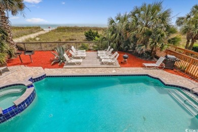 Direct oceanfront 7 bedroom, 5 full bath home with private pool on Beachwood Golf Club in South Carolina - for sale on GolfHomes.com, golf home, golf lot