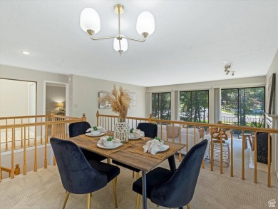 Experience serene living in this beautiful end-unit townhome on Bountiful Ridge Golf Course in Utah - for sale on GolfHomes.com, golf home, golf lot