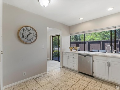 Experience serene living in this beautiful end-unit townhome on Bountiful Ridge Golf Course in Utah - for sale on GolfHomes.com, golf home, golf lot