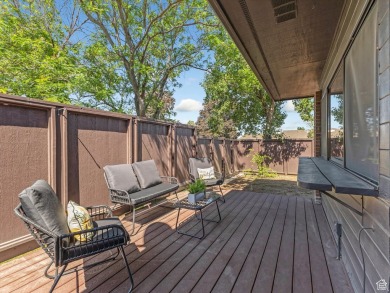Experience serene living in this beautiful end-unit townhome on Bountiful Ridge Golf Course in Utah - for sale on GolfHomes.com, golf home, golf lot