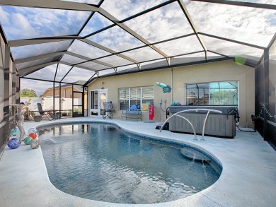 SELLER MOTIVATED - HUGE PRICE REDUCTION! SALTWATER HEATED POOL on The Links of Spruce Creek in Florida - for sale on GolfHomes.com, golf home, golf lot