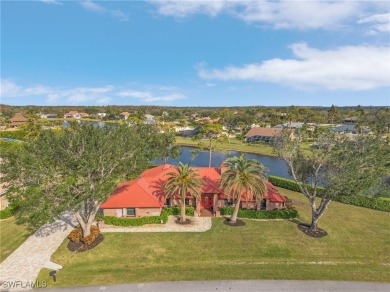 Discover luxury living in this all-brick gem within Fiddlesticks on Fiddlesticks Country Club in Florida - for sale on GolfHomes.com, golf home, golf lot