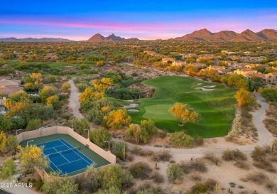 Discover resort-style living in prestigious guard-gated Cachet on Talon at Grayhawk Golf Course in Arizona - for sale on GolfHomes.com, golf home, golf lot