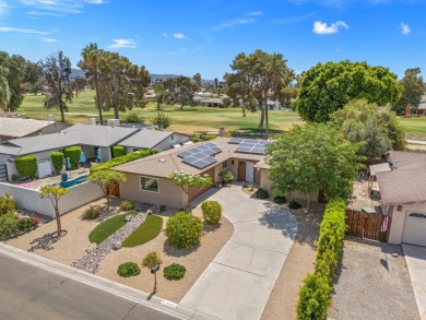 Welcome to this beautifully upgraded 3-bedroom home situated on on Palm Desert Country Club in California - for sale on GolfHomes.com, golf home, golf lot