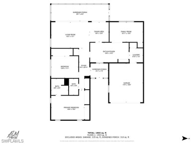This 3 bedroom (or 2 BR/den) & 2 bathroom Villa is being offered on Whiskey Creek Country Club in Florida - for sale on GolfHomes.com, golf home, golf lot