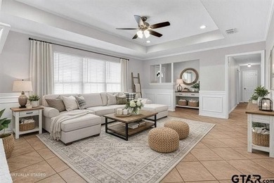 This beautifully maintained traditional-style home offers 3 on Hide-A-Way Lake Golf Course in Texas - for sale on GolfHomes.com, golf home, golf lot