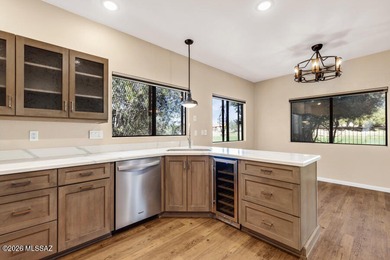 Prestigious El Conquistador Patio Home adjacent to the Hilton El on Pusch Ridge Golf Course in Arizona - for sale on GolfHomes.com, golf home, golf lot