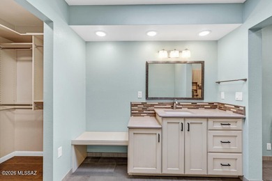 Prestigious El Conquistador Patio Home adjacent to the Hilton El on Pusch Ridge Golf Course in Arizona - for sale on GolfHomes.com, golf home, golf lot