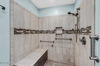 Prestigious El Conquistador Patio Home adjacent to the Hilton El on Pusch Ridge Golf Course in Arizona - for sale on GolfHomes.com, golf home, golf lot