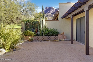 Prestigious El Conquistador Patio Home adjacent to the Hilton El on Pusch Ridge Golf Course in Arizona - for sale on GolfHomes.com, golf home, golf lot