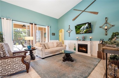 Quiet Coral Oaks Golf Course Home with Screened Pool & Sunset on Burnt Store Golf Club in Florida - for sale on GolfHomes.com, golf home, golf lot