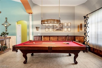 Quiet Coral Oaks Golf Course Home with Screened Pool & Sunset on Burnt Store Golf Club in Florida - for sale on GolfHomes.com, golf home, golf lot