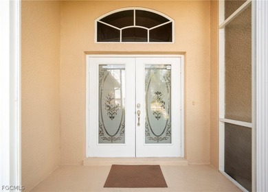 Quiet Coral Oaks Golf Course Home with Screened Pool & Sunset on Burnt Store Golf Club in Florida - for sale on GolfHomes.com, golf home, golf lot