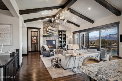 Experience mountain modern living in this 4-bedroom, 3 on Red Ledges Golf Club in Utah - for sale on GolfHomes.com, golf home, golf lot