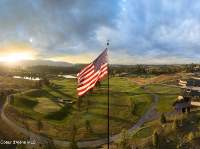 HOMESITE #66 AT CDA NATIONAL RESERVE. Perched high above the 1st on CDA National Golf Course in Idaho - for sale on GolfHomes.com, golf home, golf lot