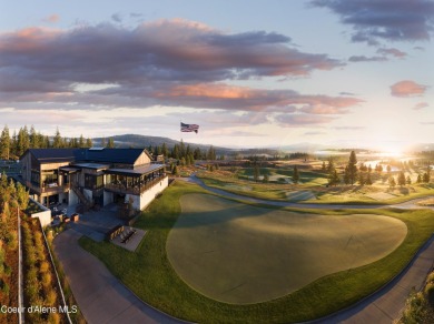 HOMESITE #66 AT CDA NATIONAL RESERVE. Perched high above the 1st on CDA National Golf Course in Idaho - for sale on GolfHomes.com, golf home, golf lot