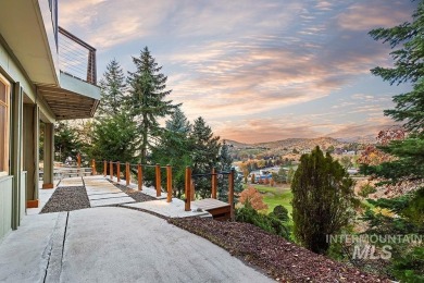 Updated Highlands gem with sweeping views! Set on nearly half an on Crane Creek Country Club in Idaho - for sale on GolfHomes.com, golf home, golf lot