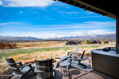 Experience mountain modern living in this 4-bedroom, 3 on Red Ledges Golf Club in Utah - for sale on GolfHomes.com, golf home, golf lot