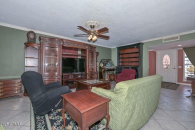 RARE 4th Bedroom Option!  This upgraded N/S facing 3-bedroom on Union Hills Country Club in Arizona - for sale on GolfHomes.com, golf home, golf lot