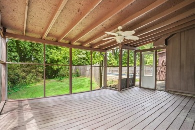 This charming Mid-Century home in Lithonia's Saddlewood on Mystery Valley Golf Course in Georgia - for sale on GolfHomes.com, golf home, golf lot
