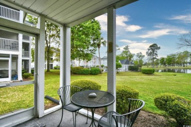 Best view in River Oaks! Fully furnished, first floor end unit on River Oaks Golf Plantation  in South Carolina - for sale on GolfHomes.com, golf home, golf lot