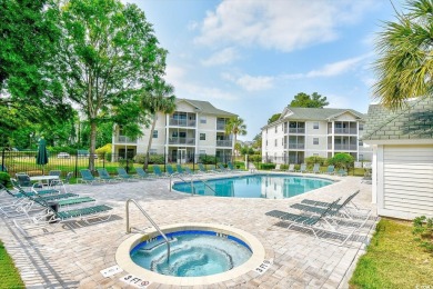 Best view in River Oaks! Fully furnished, first floor end unit on River Oaks Golf Plantation  in South Carolina - for sale on GolfHomes.com, golf home, golf lot