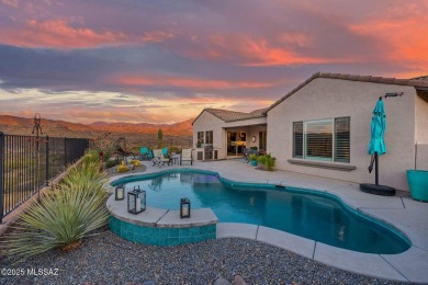 Gorgeous Mountain views + saltwater pool set the tone for this on The Preserve in Arizona - for sale on GolfHomes.com, golf home, golf lot