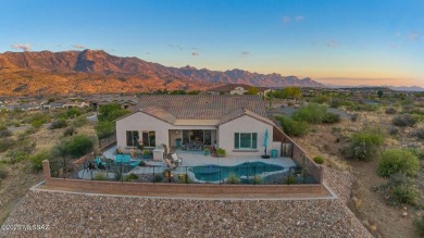 Gorgeous Mountain views + saltwater pool set the tone for this on The Preserve in Arizona - for sale on GolfHomes.com, golf home, golf lot