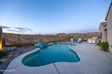 Gorgeous Mountain views + saltwater pool set the tone for this on The Preserve in Arizona - for sale on GolfHomes.com, golf home, golf lot