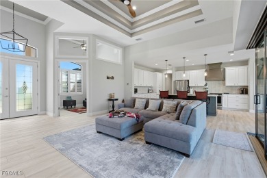 Built in 2023, this immaculate home offers soaring 14-ft on Rotonda Golf and Country Club - Long Marsh  in Florida - for sale on GolfHomes.com, golf home, golf lot
