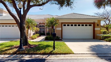 Welcome to this charming 2-bedroom, 2-bathroom villa with a den on Cypress Lake Country Club in Florida - for sale on GolfHomes.com, golf home, golf lot