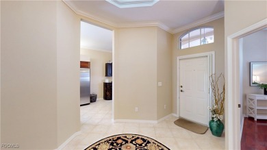 Welcome to this charming 2-bedroom, 2-bathroom villa with a den on Cypress Lake Country Club in Florida - for sale on GolfHomes.com, golf home, golf lot