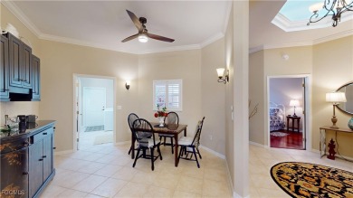 Welcome to this charming 2-bedroom, 2-bathroom villa with a den on Cypress Lake Country Club in Florida - for sale on GolfHomes.com, golf home, golf lot