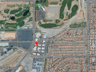 Next to Summerlin & just minutes from Tivoli Village, Boca Park on Angel Park Golf Club in Nevada - for sale on GolfHomes.com, golf home, golf lot