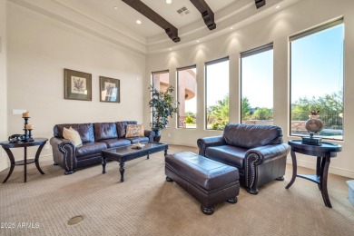 A home of this caliber is truly a rare find, where style on Whisper Rock Golf Club  in Arizona - for sale on GolfHomes.com, golf home, golf lot