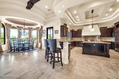 A home of this caliber is truly a rare find, where style on Whisper Rock Golf Club  in Arizona - for sale on GolfHomes.com, golf home, golf lot