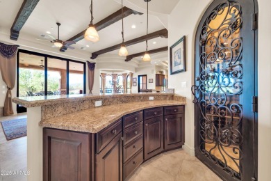 A home of this caliber is truly a rare find, where style on Whisper Rock Golf Club  in Arizona - for sale on GolfHomes.com, golf home, golf lot