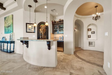 A home of this caliber is truly a rare find, where style on Whisper Rock Golf Club  in Arizona - for sale on GolfHomes.com, golf home, golf lot
