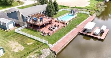 Riverfront retreat, fully loaded and move-in ready! This on Pine View Golf Club - Pine View in Indiana - for sale on GolfHomes.com, golf home, golf lot