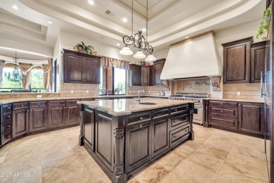 A home of this caliber is truly a rare find, where style on Whisper Rock Golf Club  in Arizona - for sale on GolfHomes.com, golf home, golf lot