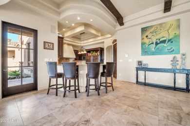 A home of this caliber is truly a rare find, where style on Whisper Rock Golf Club  in Arizona - for sale on GolfHomes.com, golf home, golf lot