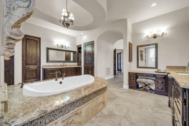 A home of this caliber is truly a rare find, where style on Whisper Rock Golf Club  in Arizona - for sale on GolfHomes.com, golf home, golf lot
