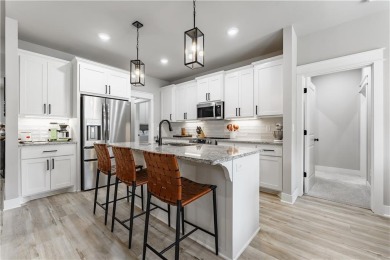 Welcome to this lovely 2-year-old home nestled in a quiet on Bella Vista Country Club - Highlands in Arkansas - for sale on GolfHomes.com, golf home, golf lot