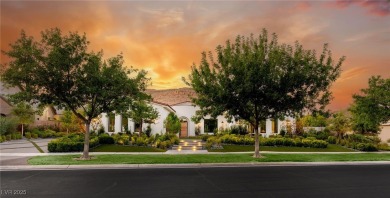 Situated in the prestigious guard-gated community of Southern on Southern Highlands Golf Club in Nevada - for sale on GolfHomes.com, golf home, golf lot